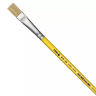 Pincel Chato Cabo Longo Cerda Natural 815-8 Nº8 Fino Tigre