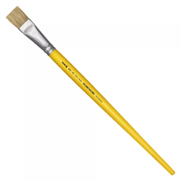 Pincel Chato Longo Cerda Natural 815-18 Nº18 Grosso Tigre