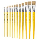 Pincel Chato Tigre 815 - 8 Embalagem Com 12 Unidades