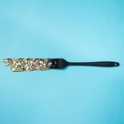 Pincel de Silicone Duplo Pequeno Preto Oikos