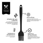 Pincel De Silicone Preto Mimo