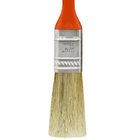 Pincel para Stain e Verniz 3/4" 19mm 696 Tigre Laranja com Cerdas Brancas