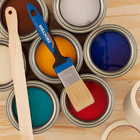 Pincel para Tinta Acrílica 50mm Azul Dexter