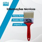 Pincel Roma Branco 3'