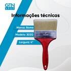 Pincel Roma Branco 4'
