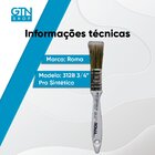Pincel Roma Pro Sintetico 3/4'