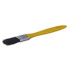 Pincel Simples para Esmalte Óleo Cerda Natural Preta 519 1 Polegada Tigre