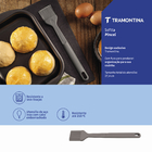 Pincel Tramontina Softta de Silicone Cinza