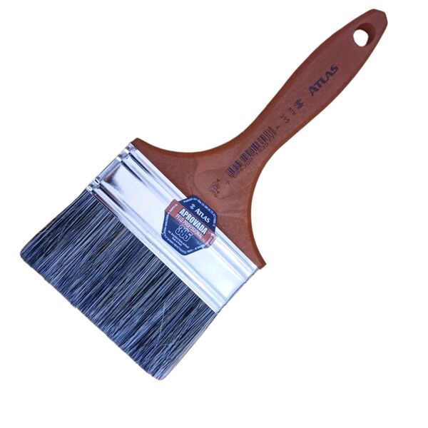 Pincel Trincha Pintura Látex Acrílica Atlas 395 Com Cerdas Gr