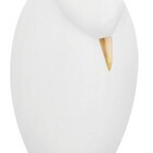 Pinguim Branco Em Cerâmica 12894 Mart