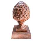 Pinha Abacaxi Globo Ferro Fundido Pronto Artes