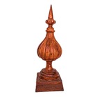 Pinha Canelada  Muro Casa Jardim Coluna Ferro Fundido Pronto