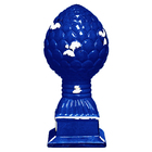 Pinha Cerâmica 25cm Cobalto