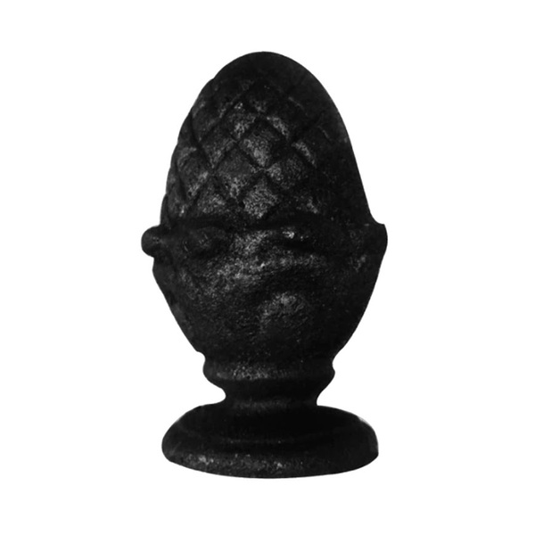 Pinha Ferro Fundido N03 P/ Grade Portão Sacada Muro 10x20cm