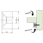 Pino Calço Prateleira Marcenaria Preto C 200