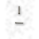 Pino De Maçaneta + Bucha Kit Cromado