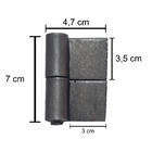 Pino Gonzo 7/8 C/ Aba - Polido Caixa C/10 Peças