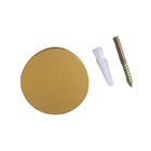 Pino Suporte Pendurador Espelho Adnet Em Madeira - Dourado