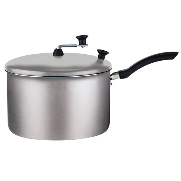 Pipoqueira 22cm De Alumínio Alegrete Enjoy Antiaderente Cinza