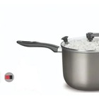 Pipoqueira Antiaderente 4,8l Tampa Vidro Temperado- Cor Grafi