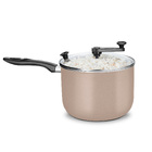 Pipoqueira Antiaderente Aluminio Tampa Vidro 4,8l Champ. Mta