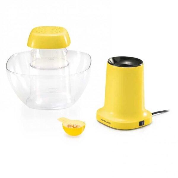 Pipoqueira De Tigela Sem Óleo 1200w E Saídas De Vapor Multila