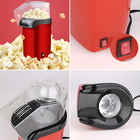 Pipoqueira Elétrica 110v Vermelha 1100w Pipoca Sem Óleo