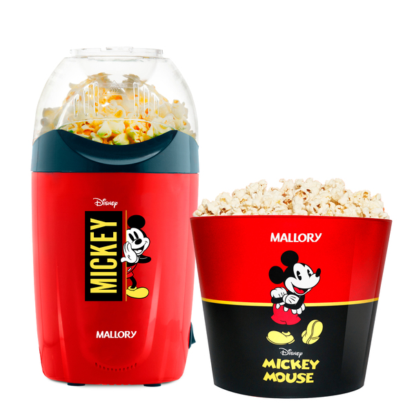 Pipoqueira Elétrica Disney Mickey Mallory Com Balde Pipoca Gi