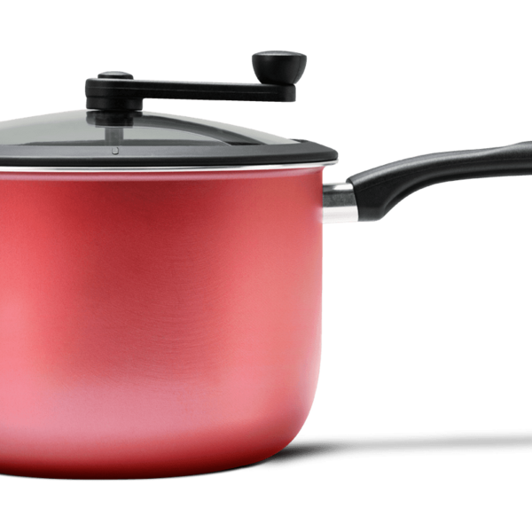 Pipoqueira Pic Poc 5 5l 22cm Cereja Brinox 7102/154