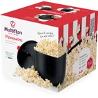 Pipoqueira Preta Antiaderente De Alumínio 5,9l - Multiflon