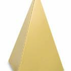 Piramide Dourada Em Metal 11034 Mart