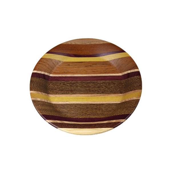 Pires Sousplat Marchetado Para Café E Mesa Posta - 22cm