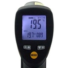 Pirômetro Ótico Digital Portátil Com Dupla Mira Laser (termôm