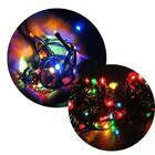 Pisca Cascata Led Colorido 100 Lâmpadas 9m 127v Decoração Ilu