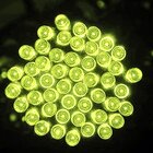 Pisca Cordão Solar Natal Led 100 Lâmpadas Luz Amarela 10m