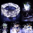 Pisca Fio Led Luz Branco 200 Lâmpadas Usb Natal Música 20m