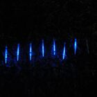 Pisca Led Turbo Azul 8 Tubos 23cm 80 Leds 1327