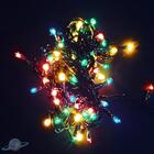 Pisca Pisca 100 Leds Cordão Redondo Colorido Rgb 5m 220v