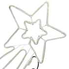 Pisca Pisca Led Estrela Cadente Natal Mangueira 72cm