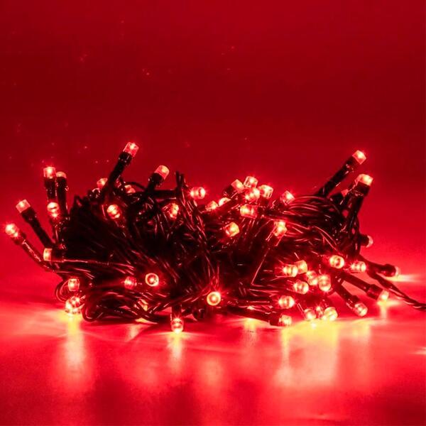Pisca Pisca Natal Led Vermelho 100 Lã¢mpadas 220v - Casambien