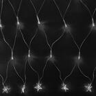 Pisca Pisca Natal Rede Com Estrela Led Frio 30 Lã¢mpadas 220v