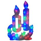 Pisca Pisca Vela 35 Leds Rgb Colorido 42cm De Altura Cbrn0661