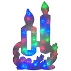 Pisca Pisca Vela 35 Leds Rgb Colorido 42cm De Altura Cbrn0661