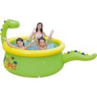 Piscina 1143l Dinossauro 3d Spray Pool