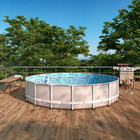 Piscina Armar Redonda PrismFrame 6503L 366cm Intex