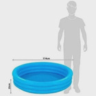 Piscina Azul Cristal 156l - 1.14mx25cm