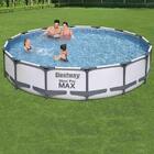 Piscina Bestway 10220 Litros Pro Max Estrutural Com Capa Filt