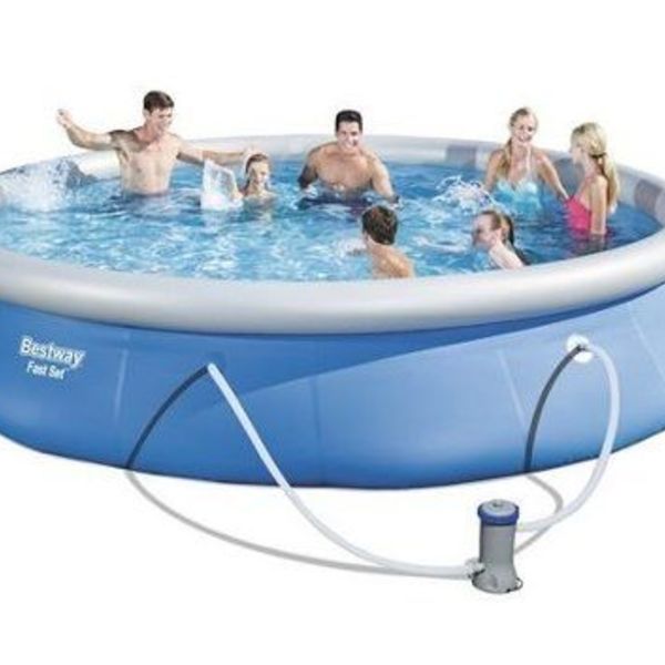 Piscina Bestway 9677 Litros Com Filtro Bomba Filtrante 220v Leroy Merlin