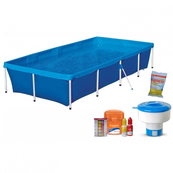 Piscina De Armacao 3000l Avaliador Ph Cloro Flutuador 1 Cloro Leroy Merlin