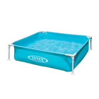 Piscina de Armar Quadrada 342L Mini Frame Pool Azul Intex